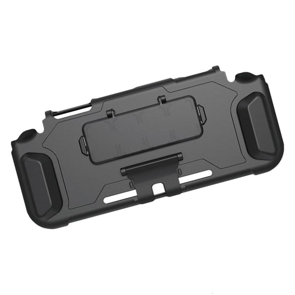 Console Cover with Game Card Slot and Back Bracket Grip Case Gaming Accessories