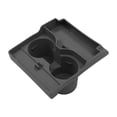 thumbnail image 1 of Console Cup Holder Insert ,Auto Drinks Bottle Storage Mount ,Car Accessories Organizer for Y Durable, Heat Resistant Black, 1 of 7