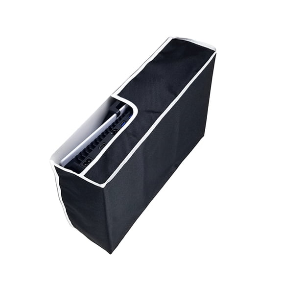 Console Host Protective Shell Anti Scratch Skin Cover Fit for Slim Host Protector Dust Covers Dustproof Case Black