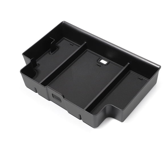 Console Organizer Tray For GMC Sierra 2022-2024, Car Armrest Box Insert Tray Interior Accessories -black