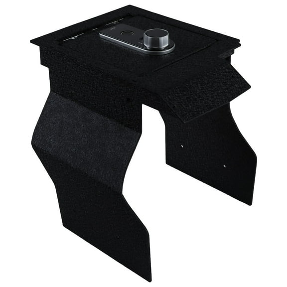 Console Safe Gun Safe for Car, WASAI Premium In-vehicle Console Gun Vault Lockbox Compatible with Toyota Sienna 2021-2023 with Heavy Gauge Plate Steel, Fingerprint Lock with Backup Key.