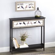 Console Table - Accent Table for Living Room - Black