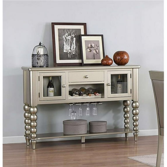 Console Table, Champagne