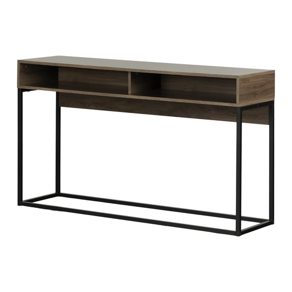 Console Table Mezzy Brown Walnut South Shore