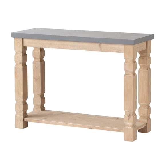 Console Table | Serves as a Striking Piece in Living Room | 30% MDF with Veneer Construction | Solves Dull Room Appearance