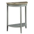 thumbnail image 1 of Console Table With Grey Oak Finish And Bottom Shelf For Entryway Transitional In Storage Decoration, 1 of 4