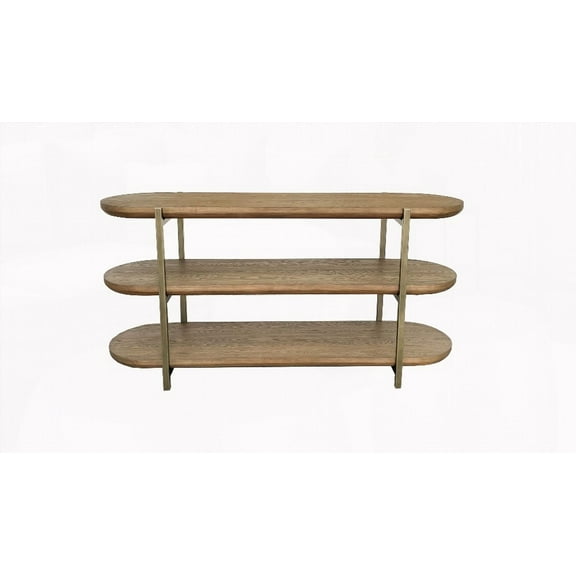 Coffee Table with Latte Finish and Elm Veneers - Space-Saving for Living Room, Easy to Clean.