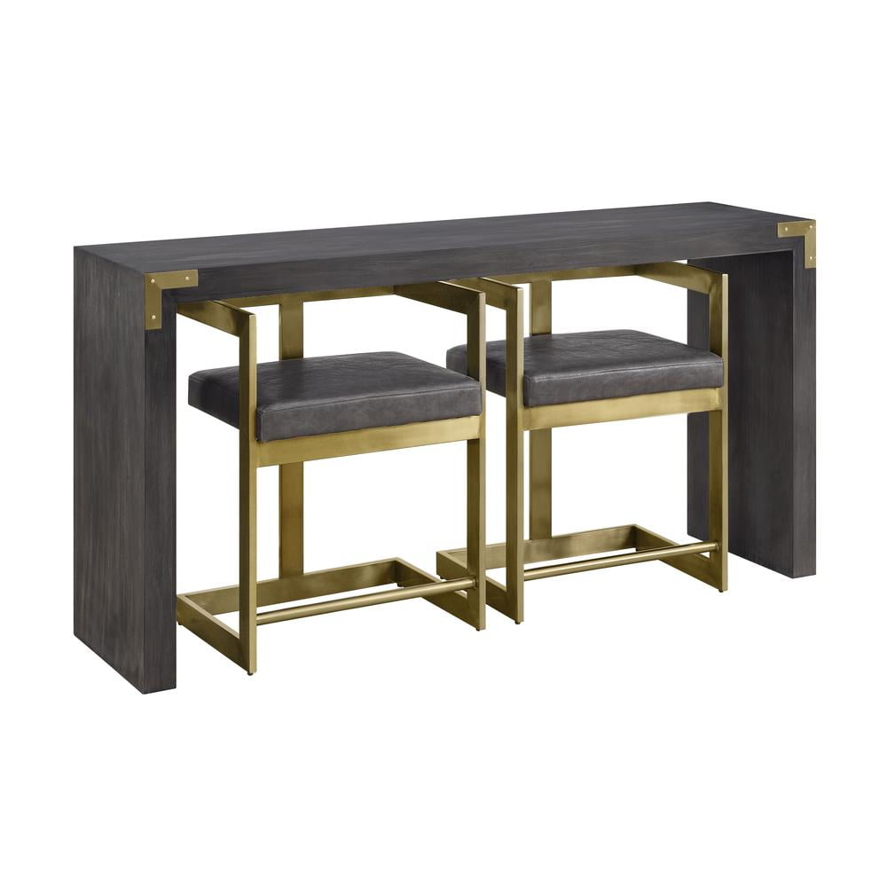 Console Table w/ Two Stools - Walmart.com