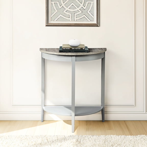 Console Table with 19" Top - Shelf Clearance / Functional for Living Areas