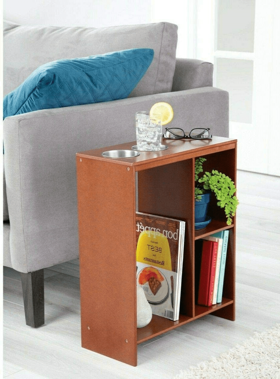 Slim best sale couch table
