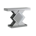 thumbnail image 1 of Console Table with LED Lighting Silver, 1 of 1