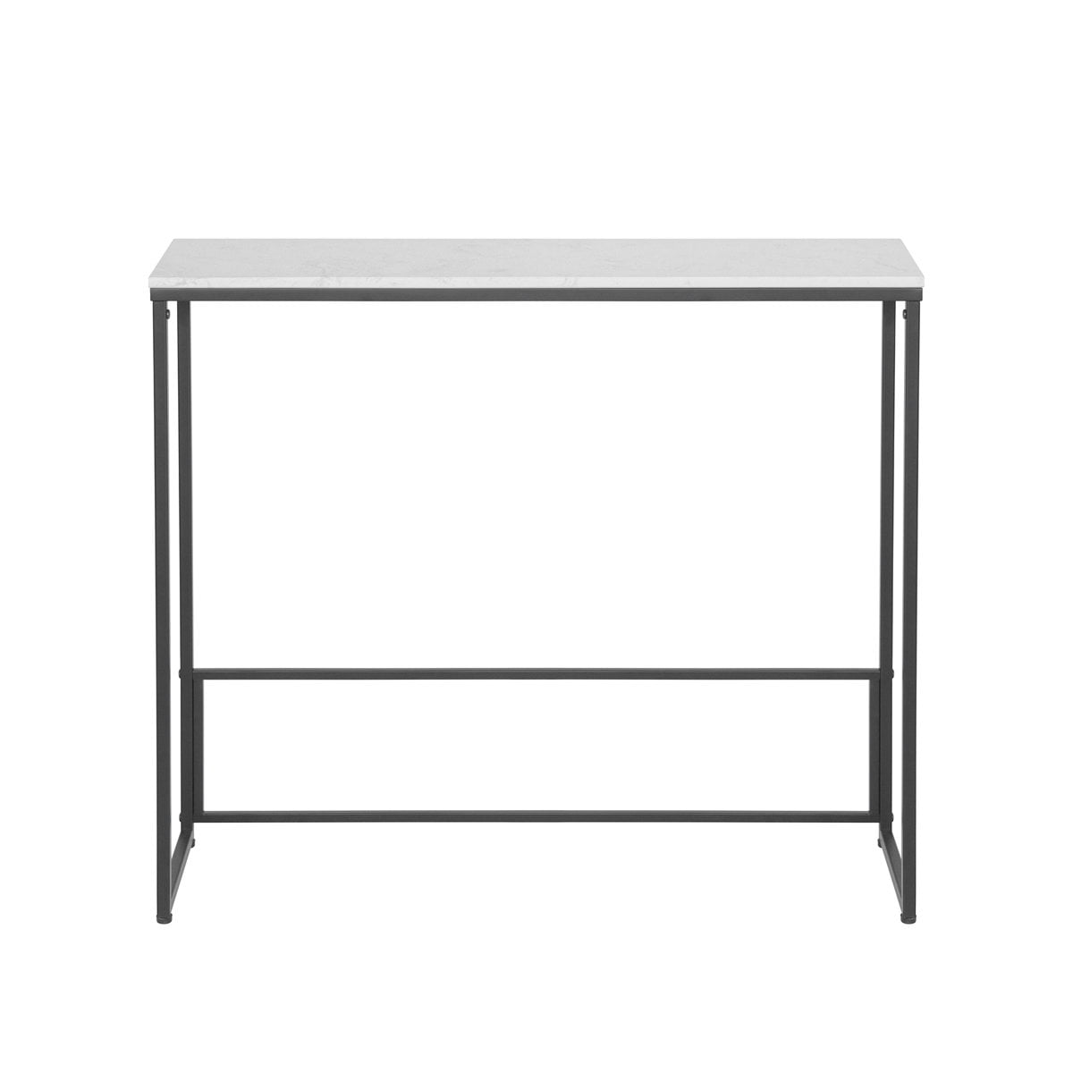 Console Table with Marble Stone Top