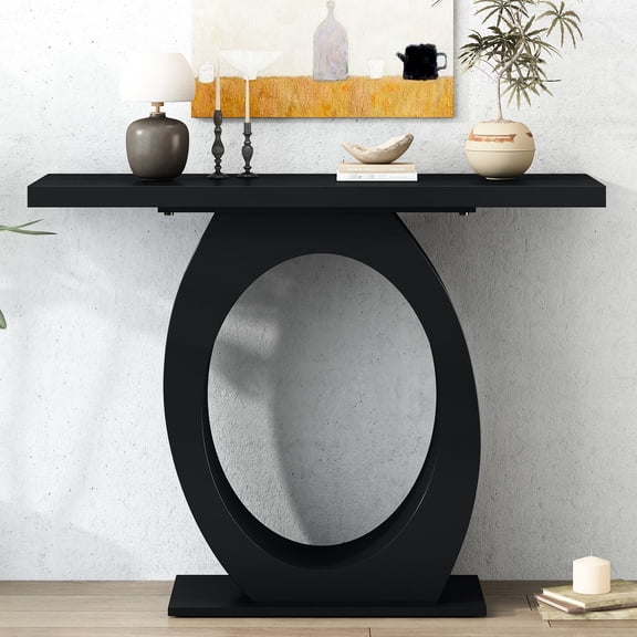 Console Table with Reinforced Base / Ideal for Displaying Favorite Decor