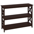 thumbnail image 1 of Console Table with Storage, Narrow Long Entryway Table for Small Space, Dorm, Living Room, Bedroom, Home, Indoor Accent Furniture, Espresso, 1 of 5