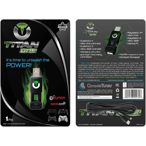 Console Tuner Titan One - Playstation 4, Xbox One, Playstation 3 and Xbox 360
