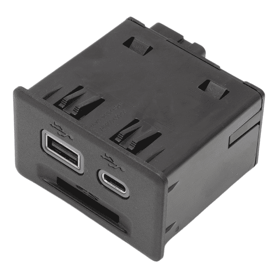 Console USB Connector Auxiliary Jack Adapter for 2018-2020 CT6 XT4 XTS Blazer Acadia Silverado Sierra 1500, Replace 13525431 13529869