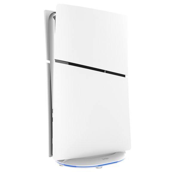 Console Vertical Stand for PS5 Slim Digital/Discs Edition,Console Display Holder Base Accessories for Playstation 5 Slim,Console Mount Dock