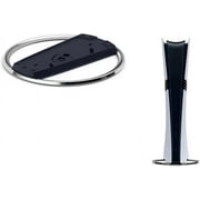 Console Vertical Stand for PlayStation 5/PS5 Slim/PS5 Pro Console Non-Slip Horizontal Stand Station Mount Base Holder Accessories Black