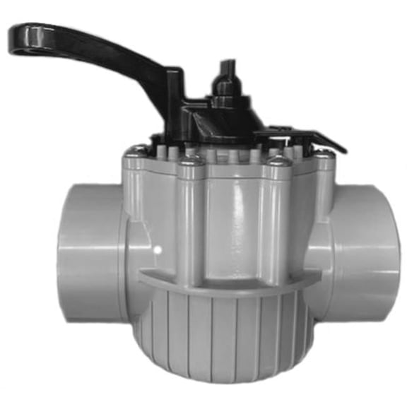 Consolidated Manufacturing 40202A 2.5 in. Split x 2 Socket CPVC 2 Port Valve