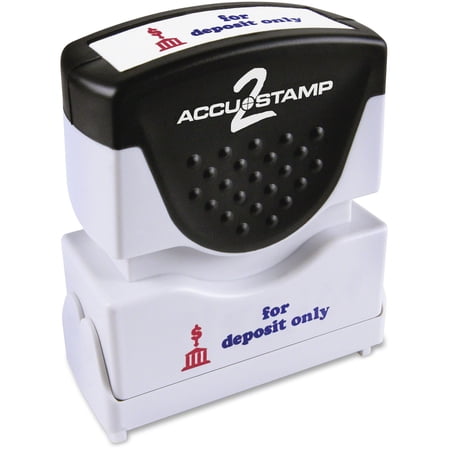 Consolidated Stamp, COS035523, Pre-inked For Deposit Only Message Stamp, 1 Each