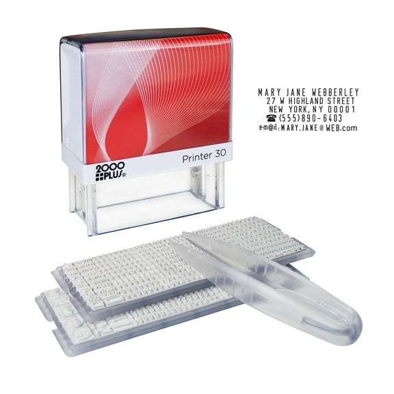 Consolidated Stamp Cosco 1-color Self-inking Stamp Kit