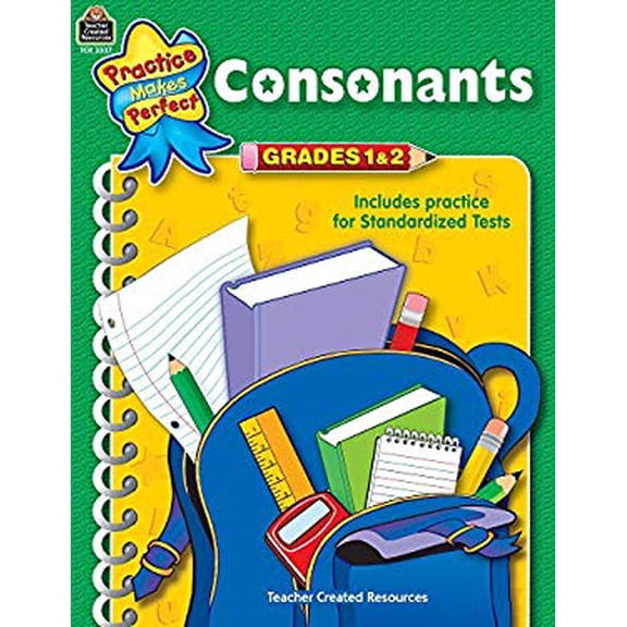 Pre-Owned Consonants, Grades 1 & 2 (Paperback) by Governale