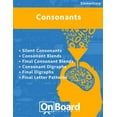 thumbnail image 1 of Consonants : Silent Consonants, Consonant Blends, Final Consonant Blends, Consonant Digraphs, Final Digraphs, Final Letter Patterns (Paperback), 1 of 1