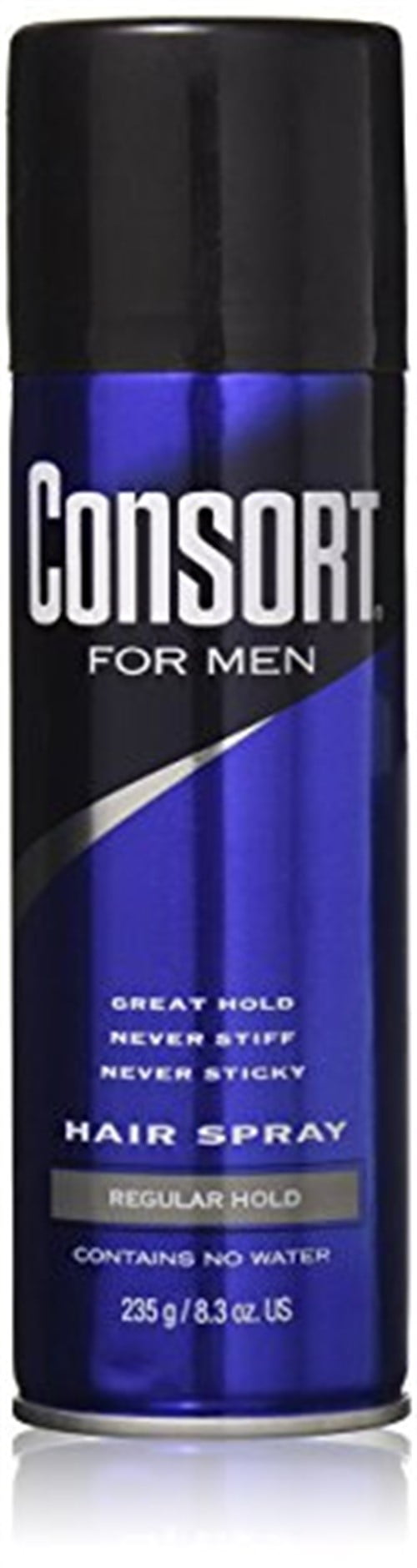 Consort For Men Hair Spray For Men Regular Hold Aerosol, 8.3 Oz