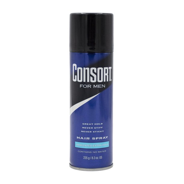 Consort Hair Spray Extra Hold Unscented, 8.3 Oz.