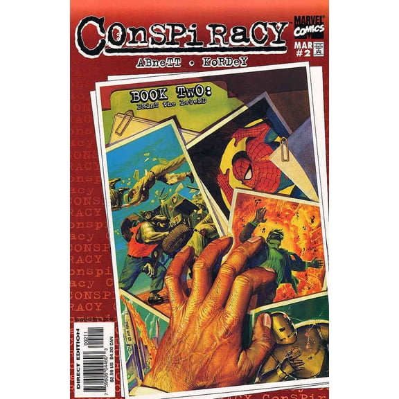 Conspiracy #2 VF ; Marvel Comic Book