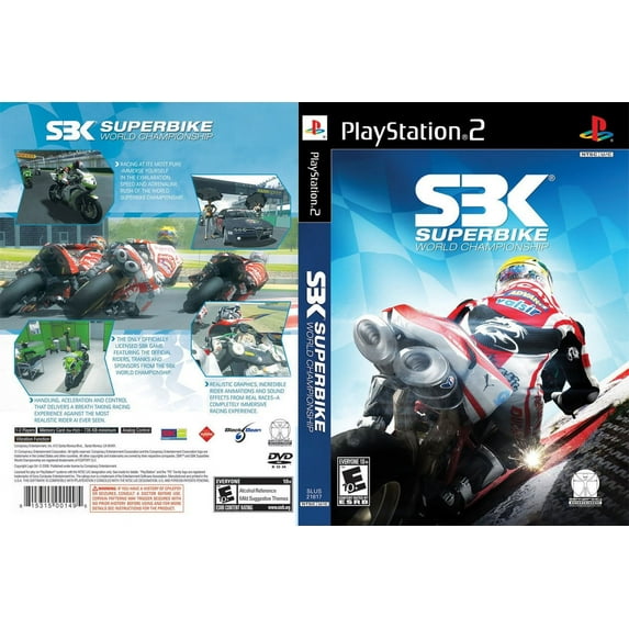 SBK Superbike World Championship PS2 - For PlayStation 2