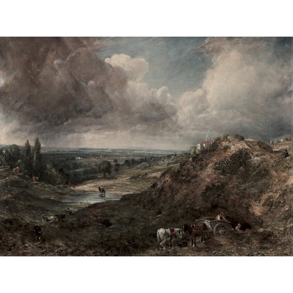 Constable Branch Hill Pond Hampstead Extra Large XL Wall Art Poster Print