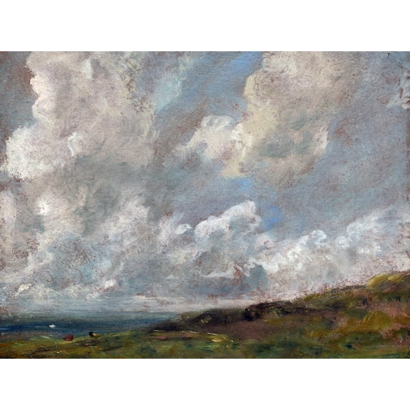 Constable Study Of Clouds Over A Landscape C1821 Painting Extra Large XL Wall Art Poster Print