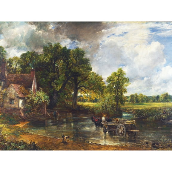 Constable The Hay Wain Landscape Painting Extra Large XL Wall Art Poster Print