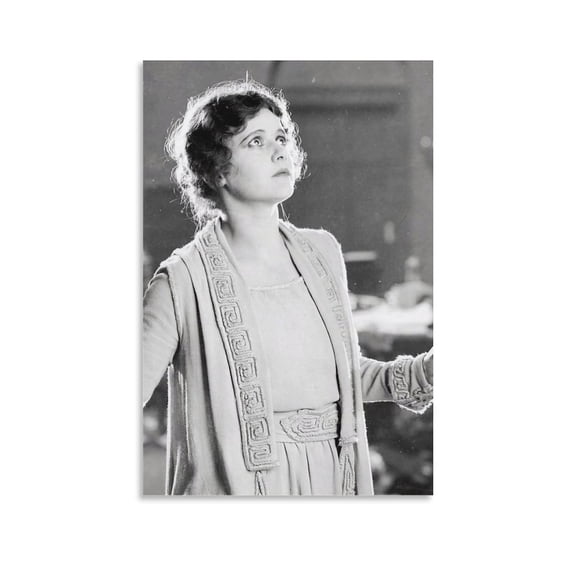 Constance Binney American Stage,Film Actress Print Poster (18) Picture Print Wall Art Poster Painting Canvas Posters Artworks Gift Room Aesthetic 16x24inch(40x60cm)