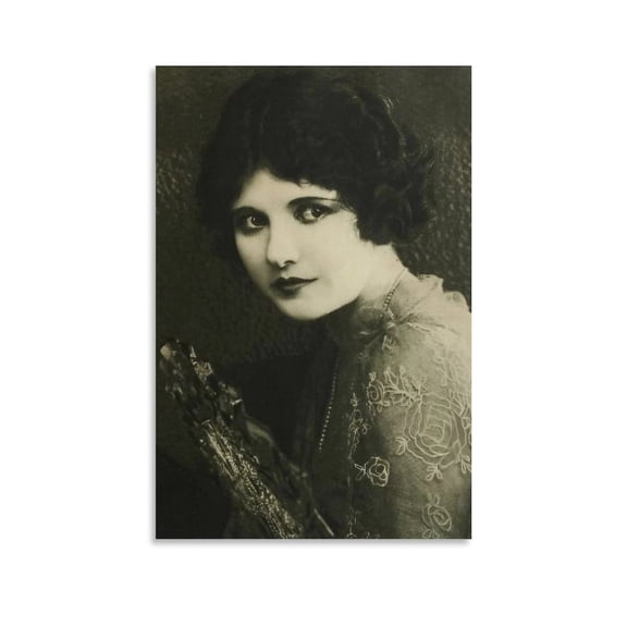 Constance Binney American Stage,Film Actress Print Poster (3) Picture Print Wall Art Poster Painting Canvas Posters Artworks Gift Room Aesthetic 12x18inch(30x45cm)