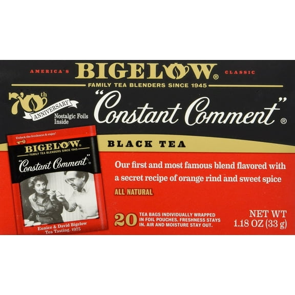 Constant Comment Tea Bag, 20 Count