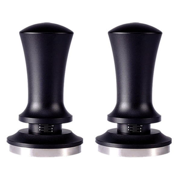 Constant Force Tamping Hammer Impact Tamping Hammer Impact Coffee Powder Tamper Threaded Flat Bottom Spring with Scale