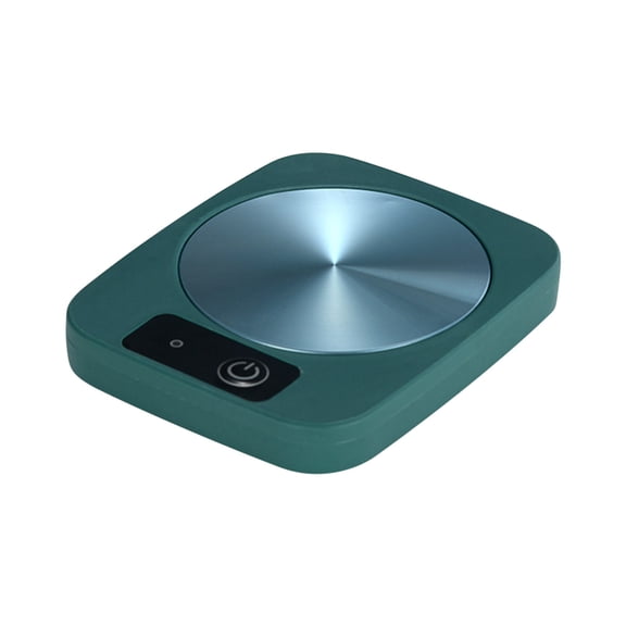 Constant Temperature Cup Warmer Heating Pad 55°C Automatic Heat Preservation Smart Warming Plate for Office Home Desk Use with Mechanical Button Low Power Design