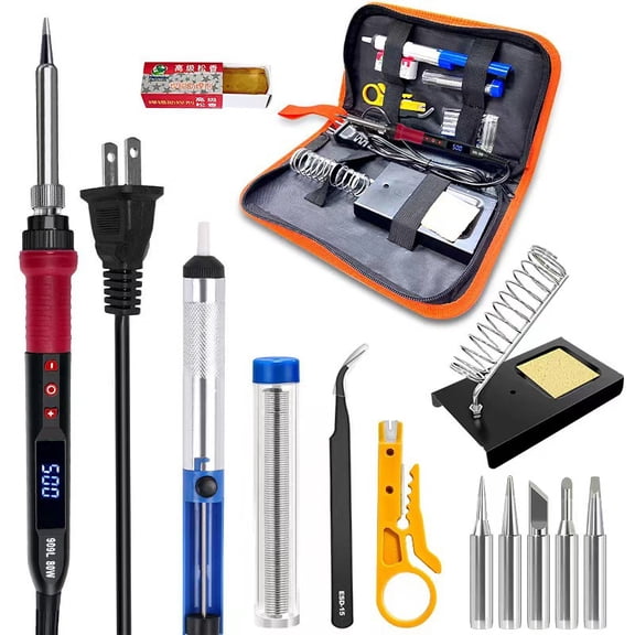 Constant temperature internal heating electric soldering iron 60w adjustable temperature 110V electric soldering iron package