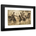 thumbnail image 1 of Constantin Guys 18x13 Black Modern Framed Museum Art Print Titled - Riders and Equipage, 1 of 5