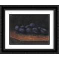 thumbnail image 1 of Constantin Stahi 2x Matted 24x20 Black Ornate Framed Art Print 'Plums', 1 of 2