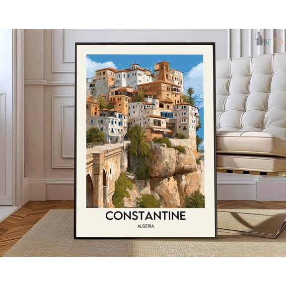 Constantine Cliff City Poster Unframed Paper Print