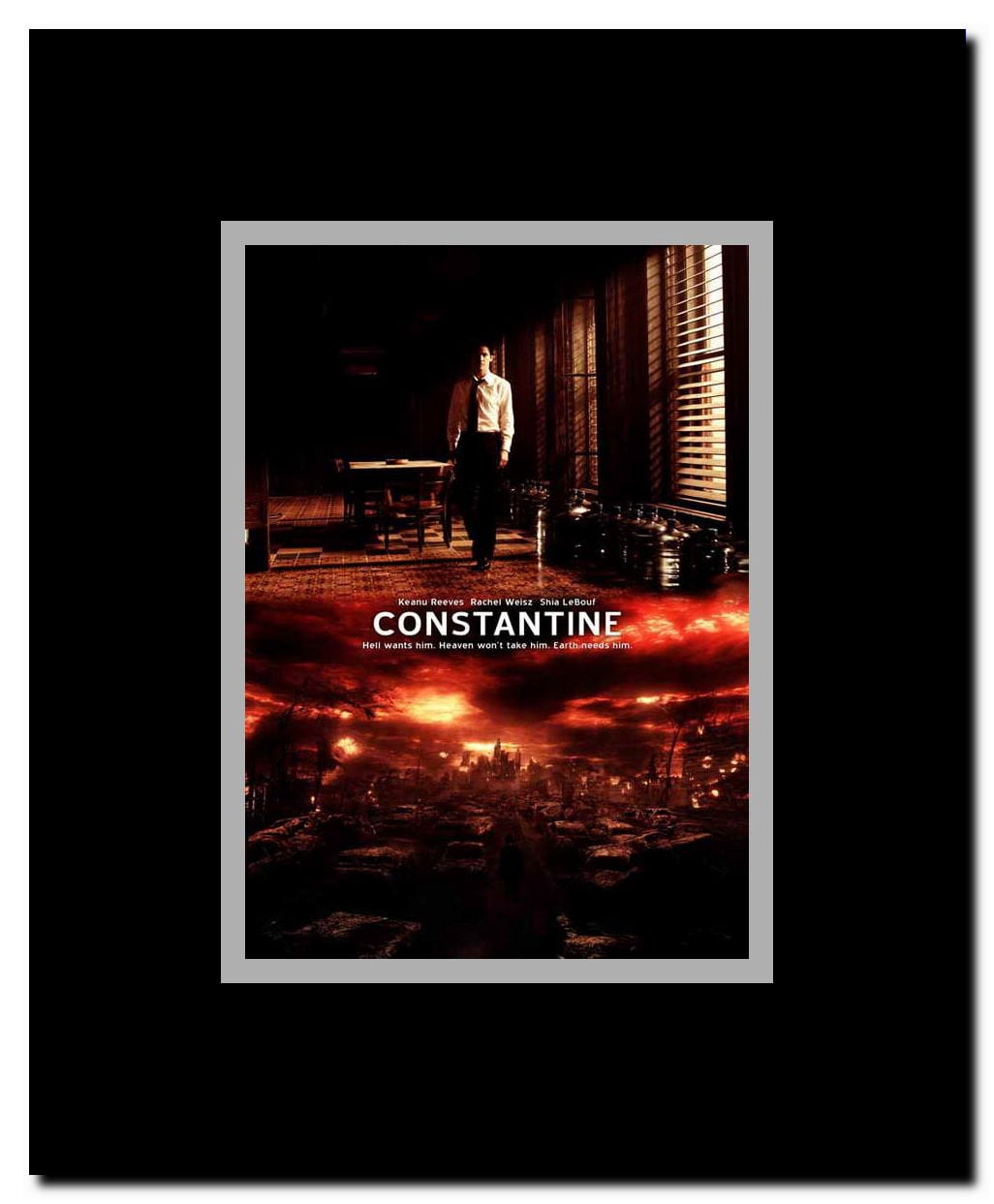 Constantine Framed Movie Poster