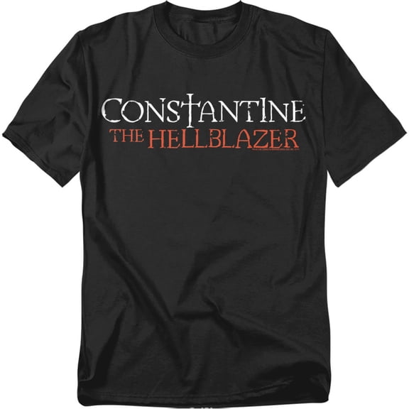 Constantine T-Shirt Hellblazer Logo Unisex Graphic Tee For Men & Women