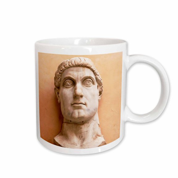3drose, Constantine I, Statue, Capitoline Museums. Rome, Italy - Eu16 Pri0091 - Prisma, 11oz Mug