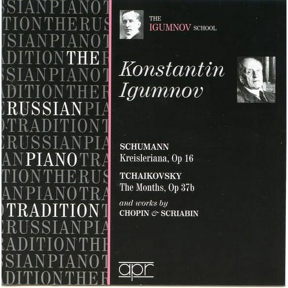 Constantine Igumnoff - Russian Piano Tradition - Music & Performance - CD