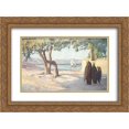 thumbnail image 1 of Constantine Maleas 2x Matted 24x18 Gold Ornate Framed Art Print 'Nile Landscape', 1 of 2