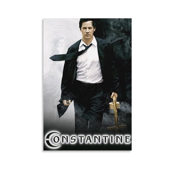 Constantine Movie Poster (2) Posters Art Print Wall Photo Paint Poster Hanging Picture Family Bedroom Decor Gift 12x18inch(30x45cm)