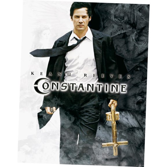Constantine Poster Metal Sign 8inx 12in Art Print on Metal 8x12 Multi-Color Square Adults AB Posters